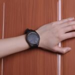 Carry Your Love in Time – Handcrafted Ebony Watch for Him – A Timeless Tribute to Your Husband - Image 10