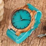 Embrace Timeless Nature – Bamboo & Leather Watch for Men – Celebrate Every Moment with Eco-Elegance - Image 3