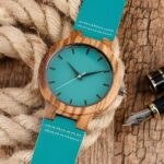 Embrace Timeless Nature – Bamboo & Leather Watch for Men – Celebrate Every Moment with Eco-Elegance - Image 4