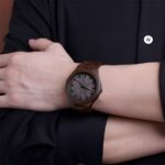 Timeless Elegance in Ebony – Handcrafted Men's Wristwatch to Treasure Every Moment - Image 8