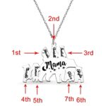 Embrace Motherhood’s Strength – Mama Bear Necklace with Custom Bear Babies – A Cherished Keepsake for Mom - Image 3