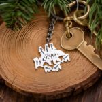 Carry His Protective Spirit – Sterling Silver Bear Family Keychain – For Dad’s Everyday Reminder of Love - Image 6