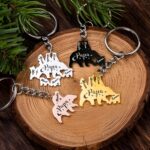 Carry His Protective Strength – Sterling Silver Papa Bear Keychain – A Loving Tribute for Dad - Image 4