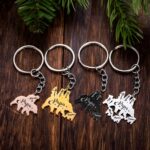 Carry His Protective Strength – Sterling Silver Papa Bear Keychain – A Loving Tribute for Dad - Image 5