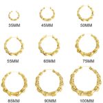 Embrace Nature’s Elegance – Custom Bamboo Hoop Earrings – For Those Who Celebrate Unique Style - Image 2