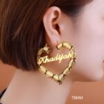 Embrace Nature’s Elegance – Custom Bamboo Hoop Earrings – For Those Who Celebrate Unique Style - Image 6