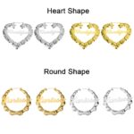 Custom bamboo hoop earrings celebrating natural elegance