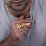 Carry Your Story Close – Custom Hip Hop Name Necklace for Him – A Bold Tribute for Brothers, Husbands & Grooms - Image 14