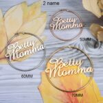 Embrace Your Story – Custom Name Hoop Earrings – A Cherished Gift for Her - Image 2