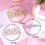 Embrace Your Identity – Custom Name Hoop Earrings – A Cherished Keepsake for Every Story - Image 3