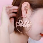 Embrace Your Identity – Custom Name Hoop Earrings – A Cherished Keepsake for Every Story - Image 4