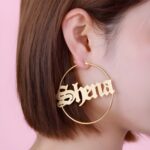 Embrace Your Identity – Custom Name Hoop Earrings – A Cherished Keepsake for Every Story - Image 5