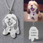 Carry Their Spirit Close – Custom Silhouette Pet Memorial Necklace – A Loving Tribute for Cherished Companions - Image 5