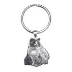 Carry Their Love Close – Engraved Silver Pet Photo Keychain – For Cherished Memories and Animal Lovers - Image 11