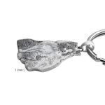 Carry Their Love Close – Engraved Silver Pet Photo Keychain – For Cherished Memories and Animal Lovers - Image 10