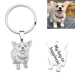 Carry Their Spirit Close – Sterling Silver Cat Photo Keychain – A Loving Tribute for Pet Lovers - Image 3