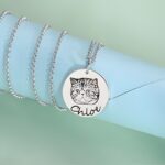 Carry Their Spirit Close – Engraved Sterling Silver Pet Photo Necklace – A Tender Tribute for Cherished Companions - Image 5