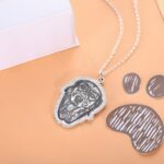 Carry Their Spirit Close – Sterling Silver Pet Photo Necklace with Birthstone Accent – For Cherished Pet Lovers - Image 4