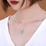 Carry Their Spirit Close – Sterling Silver Pet Photo Necklace with Birthstone Accent – For Cherished Pet Lovers - Image 5