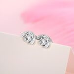 Carry Your Beloved Companion Close – Sterling Silver Pet Photo Stud Earrings – A Heartfelt Tribute for Pet Lovers - Image 2