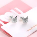 Carry Your Beloved Companion Close – Sterling Silver Pet Photo Stud Earrings – A Heartfelt Tribute for Pet Lovers - Image 3