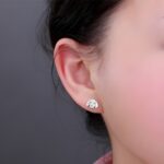 Carry Your Beloved Companion Close – Sterling Silver Pet Photo Stud Earrings – A Heartfelt Tribute for Pet Lovers - Image 5