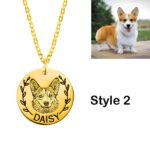 Carry Their Spirit Close – Custom Pet Head Portrait Necklace – A Loving Tribute for Cherished Companions - Image 3
