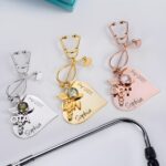 Embrace New Beginnings – Heart & Stethoscope Nursing Pin – For Celebrating Nursing Milestones - Image 5