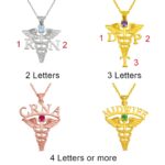 Honor the Healing Journey – Birthstone Medical Necklace – For Nurses & Doctors Celebrating Their Calling - Image 4
