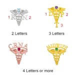 Honor Their Journey – Medical Graduation Name Pin with Birthstone – For Proud Healers and New Professionals - Image 2