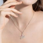 Embrace Your Craft – Birthstone Scissors Necklace – For Those Who Shape Beauty and Artistry - Image 6