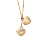 Carry Eternal Love – Double-Heart Ashes Urn Necklace – A Tender Keepsake for Her and Cherished Pets - Image 3
