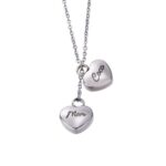 Carry Eternal Love – Double-Heart Ashes Urn Necklace – A Tender Keepsake for Her and Cherished Pets - Image 4