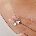 Carry Eternal Love – Double-Heart Ashes Urn Necklace – A Tender Keepsake for Her and Cherished Pets - Image 8