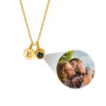 Celebrate Your Deepest Connections with a Photo Projection Necklace – Custom Initial Charm & “I Love You” in 100 Languages - Image 8
