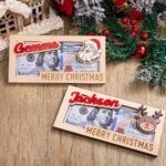 Personalized Christmas Money Holder – Wooden Santa Cash Card, Festive Greeting Keepsake for Holiday Gifting - Image 3