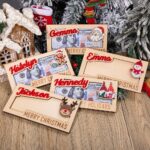 Personalized Christmas Money Holder – Wooden Santa Cash Card, Festive Greeting Keepsake for Holiday Gifting - Image 4