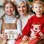 Personalized Gingerbread Treat Tin – Custom Cartoon Family Cookie Box for Christmas Sweets, Party Favors & Holiday Gifting - Image 3