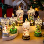 Brighten Your Christmas Home with a Personalized LED Candle – Custom Name Holiday Light - Image 3