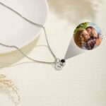 Celebrate Your Deepest Connections with a Photo Projection Necklace – Custom Initial Charm & “I Love You” in 100 Languages - Image 4