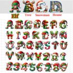 Personalized Christmas Initial Gift Bag – Custom Canvas Santa Sack with Name for Kids, Family Traditions & Holiday Magic - Image 8