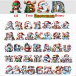 Personalized Christmas Initial Gift Bag – Custom Canvas Santa Sack with Name for Kids, Family Traditions & Holiday Magic - Image 10