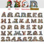 Personalized Christmas Initial Gift Bag – Custom Canvas Santa Sack with Name for Kids, Family Traditions & Holiday Magic - Image 11