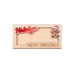 Personalized Christmas Money Holder – Wooden Santa Cash Card, Festive Greeting Keepsake for Holiday Gifting - Image 12